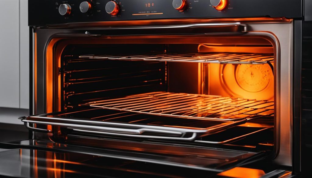 Why is my oven still on after I turn it off?